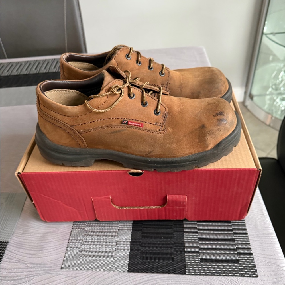 Red Wing Shoes Tan Leather Men's Boots